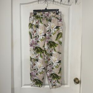 Jane Lusaka Floral Jogger Like Pants